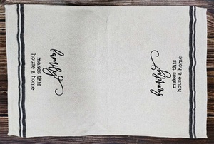 Nguồn cung cấp bên Linen trà khăn tùy chỉnh in nhà bếp bông in Khăn trà dễ dàng làm sạch cho Tặng quà trên tất cả các dịp - Product Image 2