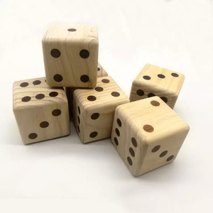 Juego de dados de madera <span class=keywords><strong>digital</strong></span> personalizado con bandeja y vaso para dados, incluye 6 dados - Product Image 2