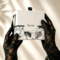 Ausziehbare Griff-Aromatherapie-Geschenkbox EVA Maßgefertigte Kosmetik-Aufbewahrung Damen-Parfüm Papier-Karton Mini-Party-Geschenkbox Beutel