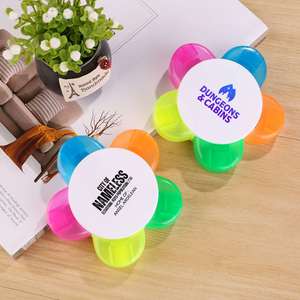 Marcadores Personalizados con Forma de Pétalos, Bolígrafos Resaltadores en Forma de Flor en Colores Surtidos para Material Escolar y de Oficina - Product Image 6