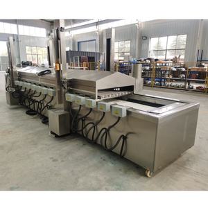 Dây chuyền chế biến thực phẩm liên tục cá Fryer freidora electrica gas Fryer Chip Máy sâu Fryer Chip Máy làm - Product Image 5