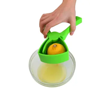 Wishome易于使用手动水果榨汁机榨汁机橙水果压榨机的橙色