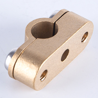 Pince de câble unique de 10mm de conception spéciale personnalisée en usine de Sweld Pince de barre en cuivre résistant aux hautes températures pour la protection contre la foudre et le système de mise à la terre