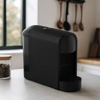 Multi-capsule semi-automatische elektrische koffiemachine, 2-kops functie, plastic behuizing, compact ontwerp, Italië, Frankrijk, Duitsland markt