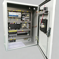 Armoire de commande PLC 50HZ, armoire de commande électrique PLC avec fonctions avancées, équipement de distribution d'énergie et contrôleur IP41