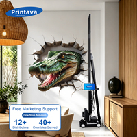 Imprimante Printava pour impression murale, imprimante murale verticale 3D, jet d'encre UV pour la décoration commerciale