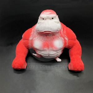 Fournisseur chinois OEM ODM Jouets <span class=keywords><strong>anti</strong></span>-<span class=keywords><strong>stress</strong></span> en TPR Singe Chimpanzé à presser Jouets sensoriels à <span class=keywords><strong>forte</strong></span> élasticité Jouet à presser Gorille moelleux - Product Image 6