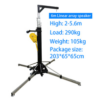 Soporte de Amplificador de Potencia, Iluminación de Escenario, Estructura Truss, Soporte de Altavoz Line Array, Trípode de Sonido, Soportes de Manivela de Alta Resistencia, Soporte de Luces Truss