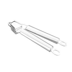 Spremiaglio in acciaio inox, utensile da cucina manuale per tritare l'aglio - Product Image 1
