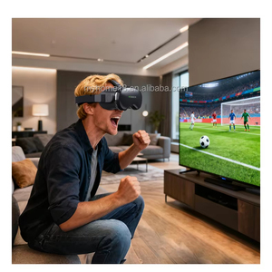Lunettes VR <span class=keywords><strong>3D</strong></span> intelligentes G18 personnalisées en gros, compatibles avec les téléphones IOS et Android, casque de réalité virtuelle pour films et jeux - Product Image 1