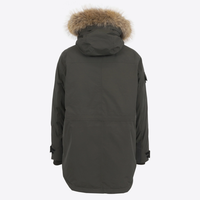 Veste d'hiver imperméable de luxe DFD unisexe 90% duvet de canard blanc, parka de performance lourde, manteaux en duvet, capuche longue en satin de nylon
