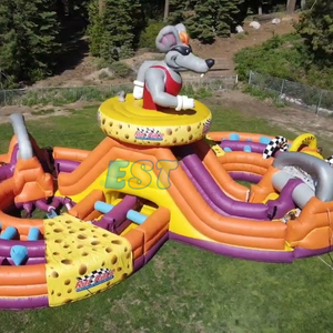 Parcours d'obstacles gonflable <span class=keywords><strong>pour</strong></span> tracteur d'extérieur, équipement de parcours d'obstacles gonflable <span class=keywords><strong>pour</strong></span> tracteur <span class=keywords><strong>pour</strong></span> locations de fêtes - Product Image 5