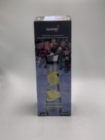 Carafe en verre blanc classique de 1 L, pots à eau, bouilloires, 1050 ml, vaisselle, pichet, cadeaux d'entreprise durables, 1000 pièces, théière