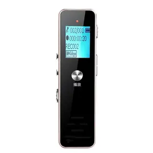 2022 Nieuwe 16Gb Digitale Voice Recorder Pen 1536Kbps Voice Activated Recorder Met Afspelen Audio Recorder Usb Charge MP3