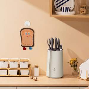 Toallas <span class=keywords><strong>de</strong></span> Mano Colgantes para Cocina/Baño, <span class=keywords><strong>de</strong></span> Terciopelo Coral Suave y Absorbente, con Divertidos Diseños <span class=keywords><strong>de</strong></span> Comida: Donut, Tostada y Queso - Product Image 6