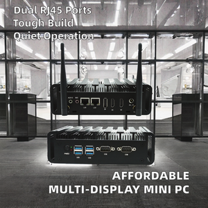 Gaming 15 Manufacturer Port Industrial <strong>Type</strong> Celeron Pc,Fanless Ce-leron 4sfp+ 12v Ports Nics Rack Alder Control 1u Iot Pc - Product Image 6