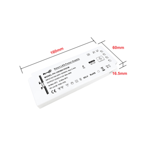 ไดรเวอร์ LED แบบตู้ 36W/60W/100W/150W แรงดันคงที่ พอร์ต DuPont PFC 0.95  100-240V/200-240V AC-DC 12V 24V IP20  แหล่งจ่ายไฟ LED - Product Image 2