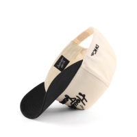 Casquettes de sport personnalisées en coton Oxford 3D de haute qualité, réglables, à visière incurvée, avec boucle en cuivre doré, vente en gros, promotion mode