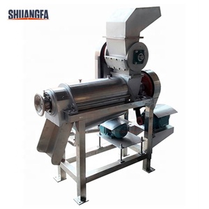 Industrial Sprial Juicer Extractor Machine <strong>Apple</strong> Screw Juicer Machine With <strong>Crusher</strong> - Product Image 3