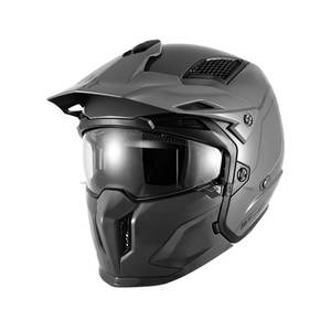 Casque intégral MTHELMETS en ABS certifié CE, équipement ventilé toutes saisons pour moto tout-terrain, rallye, aventure, état neuf - Product Image 5