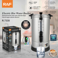 Seau d'ébullition d'eau d'urne de chaudière à eau chaude électrique de 20.5l pour boire avec le robinet