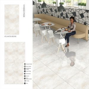 Alecia Verde Green Marble Look Porcelain Tiles 600x1200mm High Gloss Finish for Premium Interior Projects - Product Image 3