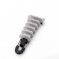 Câble à fibres optiques 14-17 mm FO-PAL2000, pince de tension en alliage d'aluminium, type cale isolée FTTH pour communication rapide