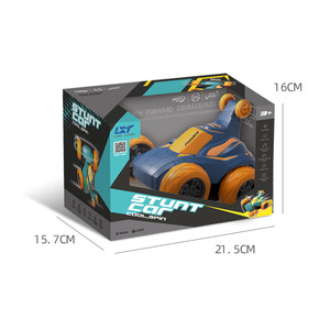 <b>Remote</b> <b>Control</b> Car With Lights Music Stunt Rechargeable 360 Degree Rotation Indoor Outdoor Electric <b>Toy</b> For Kids Age 5 7 Years - Product Image 4