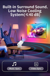 Mini Proiettore HY300 per Home Theater, Proiettore Wi-Fi per Smartphone, Divertimento Ovunque - Product Image 2