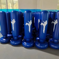 Sac de frappe écologique en forme humaine pour le kick-boxing, en PVC, remplissable d'eau/air – Équipement essentiel pour l'entraînement en salle de sport