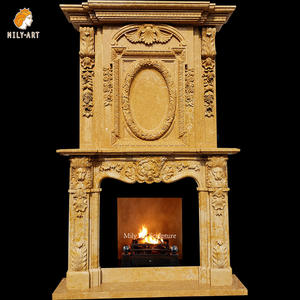 Surround de cheminée en marbre naturel Offre Spéciale nouvellement produit pour grande <span class=keywords><strong>maison</strong></span> - Product Image 4