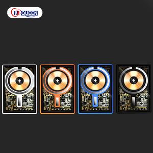 Chargeur portable magnétique mini et fin 5000 mAh, batterie externe transparente 20W pour iPhone, personnalisable - Product Image 5