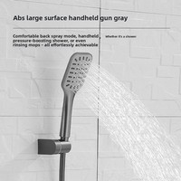 Mitigeur de salle de bain moderne chaud/froid avec douchette murale en laiton pour baignoire et douche