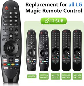 Télécommande vocale MR20GA pour téléviseurs <span class=keywords><strong>LG</strong></span>, remplacement de la télécommande AKB7585501 <span class=keywords><strong>AN</strong></span>-MR20GA MR19BA MR18BA <span class=keywords><strong>MR650A</strong></span> - Product Image 2
