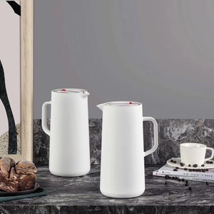 <b>Double</b> <b>Wall</b> Stainless Steel Vacuum Insulated White Eco-Friendly Coffee Pot/Flask/Mug 1500ml 24-36 Hours Thermal Insulation - Product Image 3