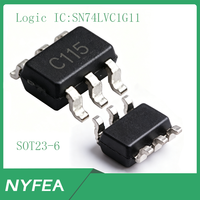 SN74LVC1G11DCKR Circuit intégré logique porte AND positive simple à 3 entrées, faible consommation d'énergie, boîtier SOT23-6, tension d'alimentation 1,65V-5,5V, SMD