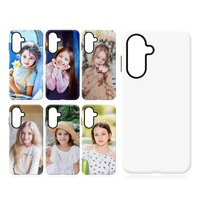 Coque de téléphone portable 3D 2-en-1 en TPU+PC pour la série A26, anti-rayures, antichoc, étanche, film vierge DIY