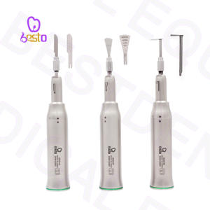 Manipolo e-type in acciaio inossidabile alternativo dritto manipolo per sega dentale - Product Image 3