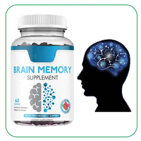 Supplément pour mémoire cérébrale Ausreson OEM Gommes Alpha GPC Vitamine B6 Vitamine B12 Gommes de phosphatidylsérine