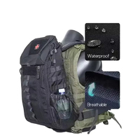 Trousse de premiers soins tactique unisexe pour l'extérieur avec cadre externe pour voyage, camping, survie et chasse