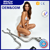 Système d'échappement Catback en acier inoxydable haute performance d'usine Wincar OEM, échappement Valvetronic pour Lexus Rcf
