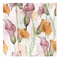 Écharpe en Chiffon 100% Soie de Mûrier Pure 138x138cm Motif Floral Printemps-Été Cadeau Carré Compact Séchage Rapide Impression Numérique