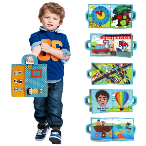 Fournisseur OEM Développement précoce Jouets peluches interactifs pour bébés Livres occupés en feutre pour <span class=keywords><strong>0</strong></span>-<span class=keywords><strong>3</strong></span> <span class=keywords><strong>mois</strong></span> Cadeaux éducatifs pour bébé garçon fille - Product Image 4
