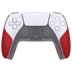 PlayVital Split Design Red Anti-Skid Sweat-Absorbent Premium <b>Grip</b> for PS5 <b>Controller</b> - Product Image 1