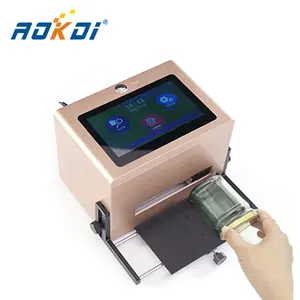 AOKDI Packaging Industry Date Expiry Date QR code TIJ 12.7mm Desktop Numbering Batch Coding Handheld Thermal Inkjet Printer