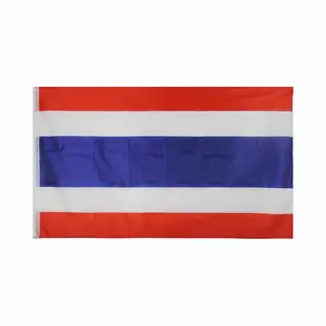3x 5英尺快速交货丝印泰国国旗最便宜高品质国旗聚酯印花户外国旗