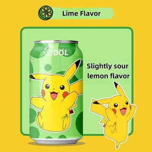 Nước giải khát có ga vị Pokémon QD0L thương hiệu phối hợp hoạt hình bán chạy 330ml bao bì mới - Product Image 5