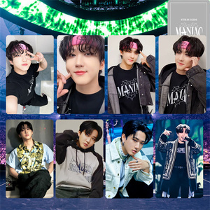 Cartes photographiques HD pour enfants errants, lot de 8 pièces Felix Hyunjin Leeknow LOMO, cadeau de fans de BangChan, carte postale étanche L18 - Product Image 3