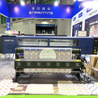 Imprimante à sublimation automatique à alimentation et déroulement de rouleaux de 1,9 m pour l'impression continue haute performance sur tissu polyester