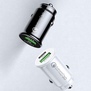 Best Sellers Product QC3.0 Type <b>C</b> PD Car Charger 3 in 1 <b>USB</b> Charger 3A Smart Fast Charging Phone Car <b>Adapter</b> - Product Image 1